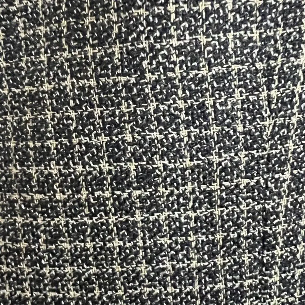 Oscar De La Renta Menswear Silk and Wool Blend Tweed Print Blazer 3 Button 42L